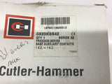 Cutler Hammer C320KGS42 Base Auxiliary Contacts Series A2