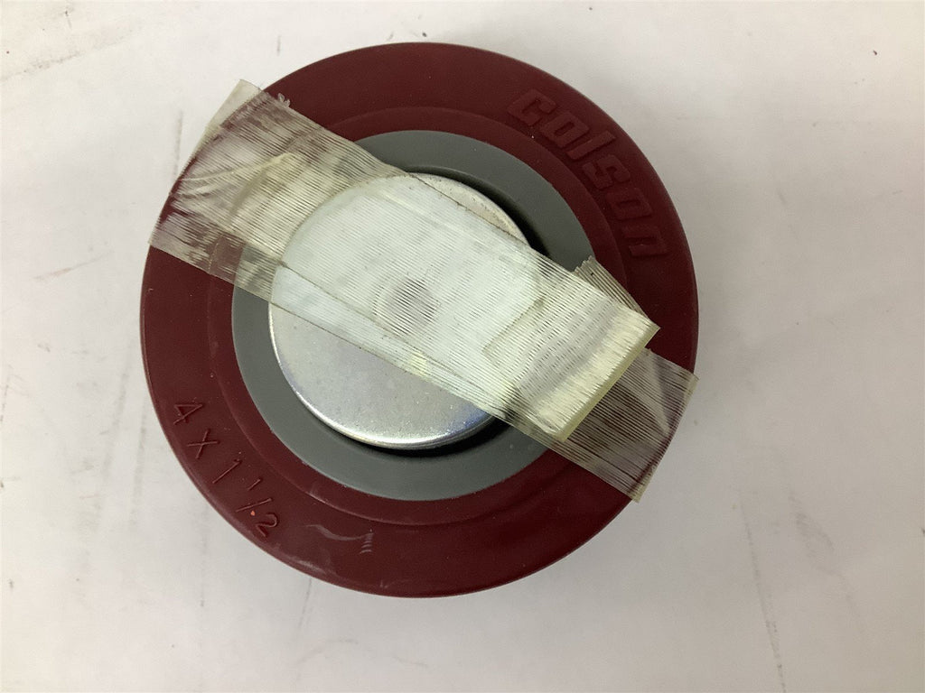 Colson 4x1-1/2 Rubber Caster Wheel