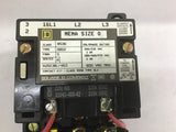 Square D 8536 Contact Kit Nema Size 0 Type SB02 Series A 600 VAC 5 HP