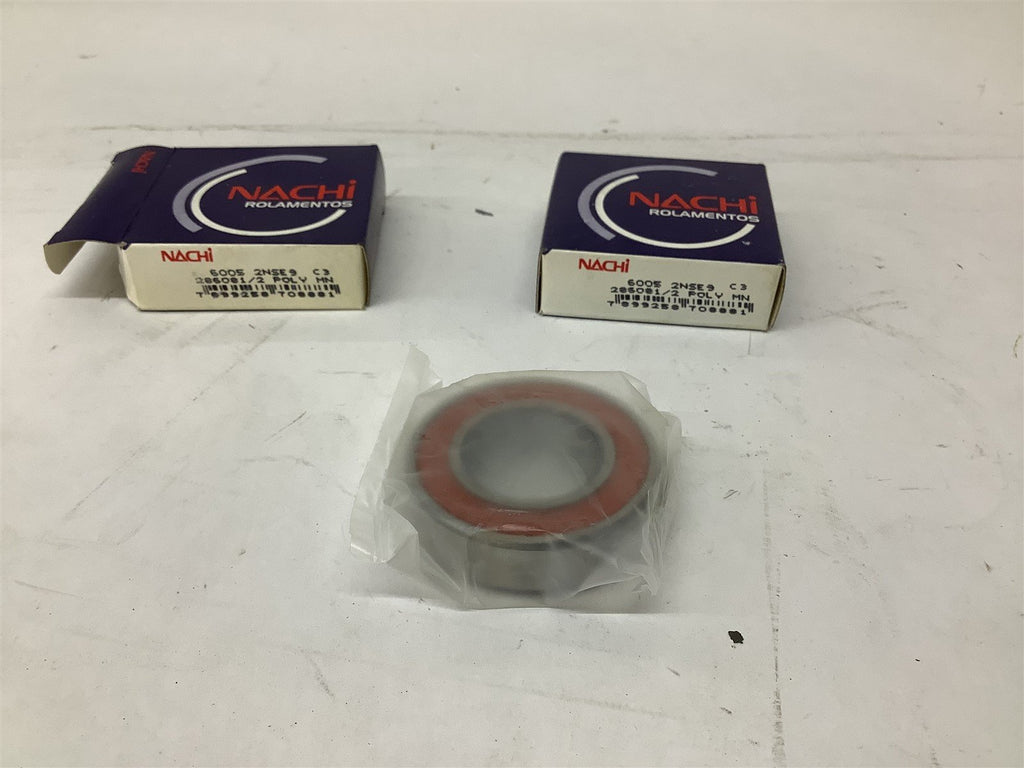 Nachi 6005-2NSE9 Bearing Lot Of 2