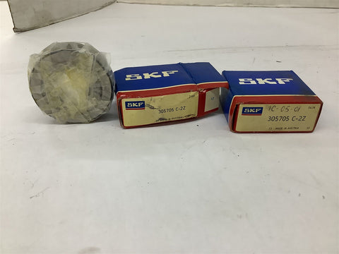SKF 305705 C-2Z Cam Roller Bearing Lot Of 2
