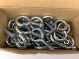 Peco 12X4EB Turned Eye Bolt With Nut Box Of 25 12X4EB 1/2" OD X 4"