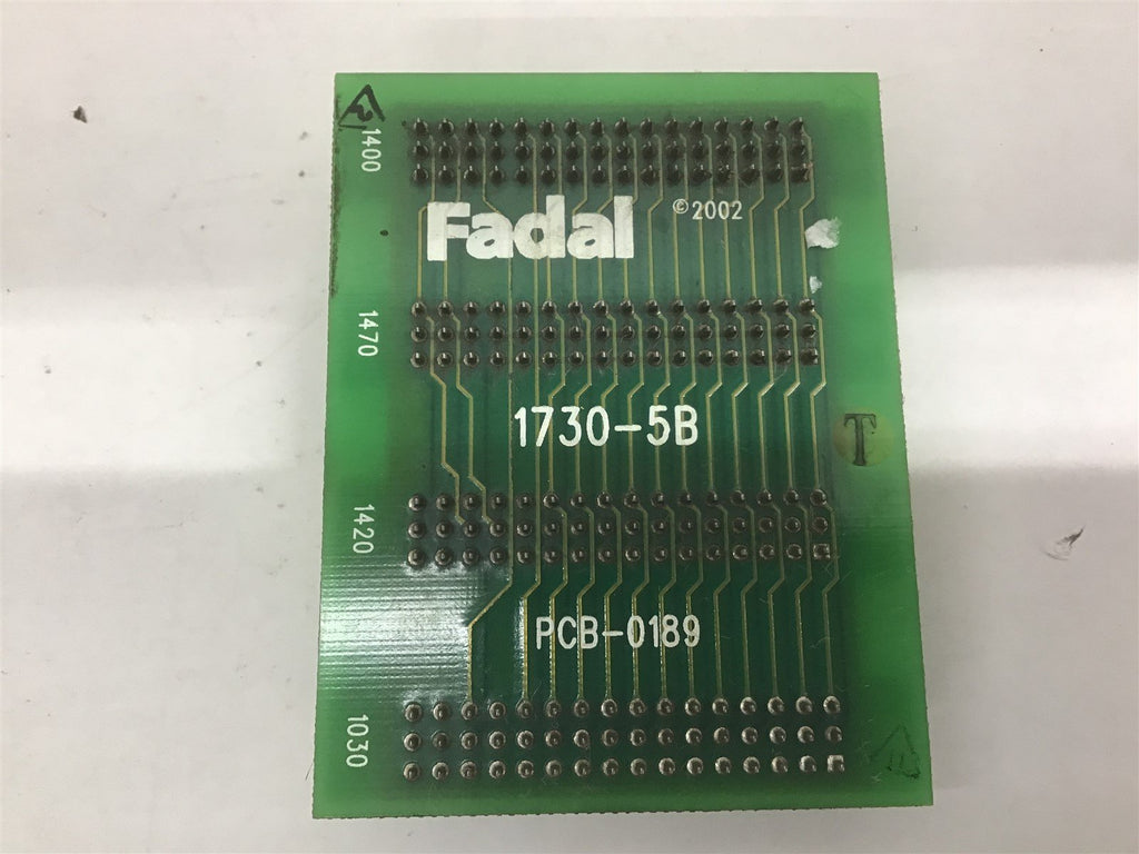 Fadal 1730-5B Buss Board PCB-0189