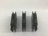 Square D 20 AMP Circuit Breaker Lot Of 3