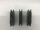 Square D 20 AMP Circuit Breaker Lot Of 3
