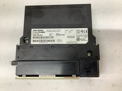 Allen Bradley 1756-OW16I/A Relay Output 16PT 24VDC Module