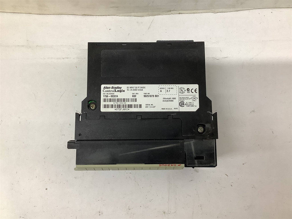 Allen Bradley 1756-IB32/A Ser A Module Lot Of 2