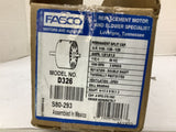 Fasco D326 1/10HP 1/20HP 1/25HP 115V 60HZ 1550RPM Open ENCL AC Replacement Motor