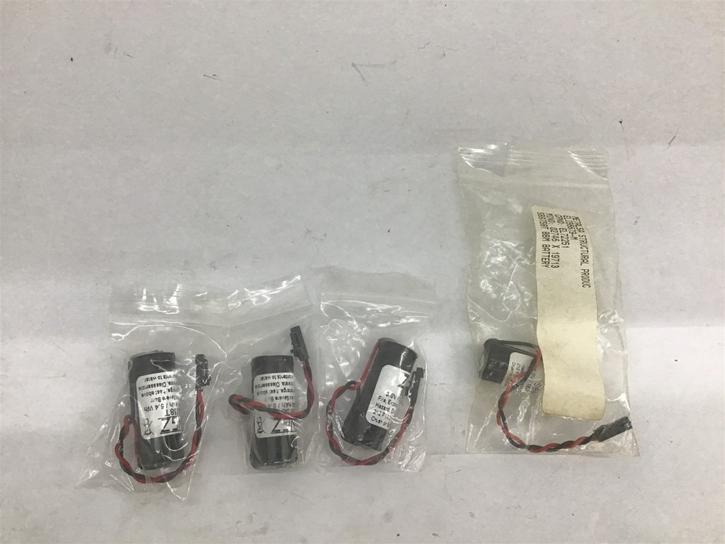 Metalsa SB9758T Zingz Battery Lot of 4