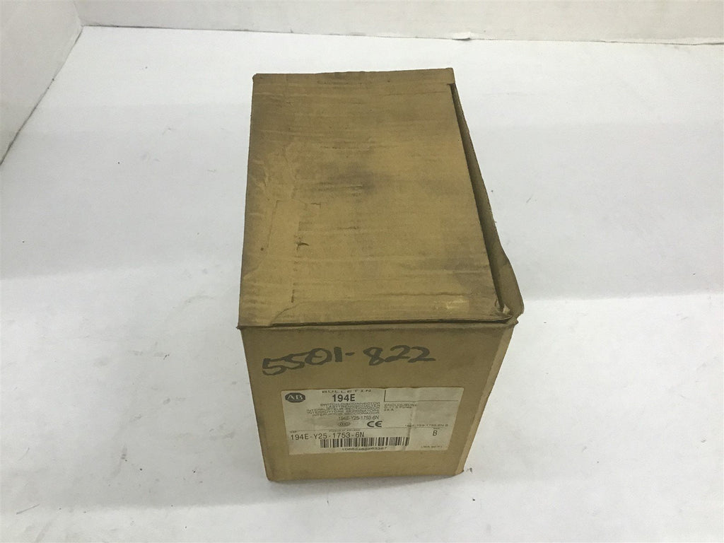 Allen Bradley 194E Switch Disconnector 194EY2517536N