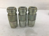 Eaton 23204 Female Coupling Lot Of 3