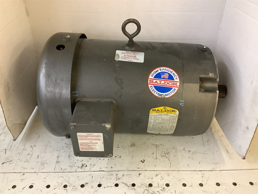 Baldor VM3711T AC Motor 10HP 208-230/460 3450RPM 60HZ 215TC 3PH TEFC