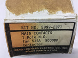 Ward Leonard 59992371 Main Contacts 1 Pole N.O. For 535A 5000DP Contactor