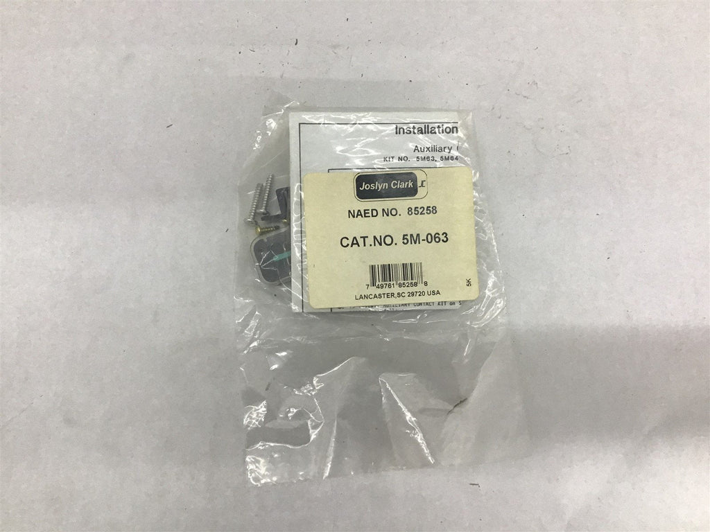Joslyn Clark 5M063 Auxiliary Contact Block Naed 85258