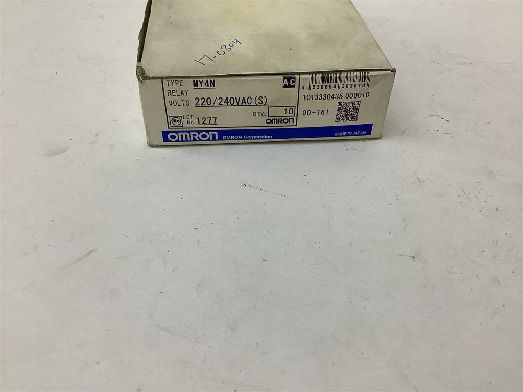 Omron MY4N Relay 220/240VAC Lot Of 9