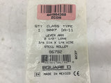 Square D 9007DA11 Lever Arm 2 1/2 " Long 3/4" Diameter 1/4" Wide Steel Roller