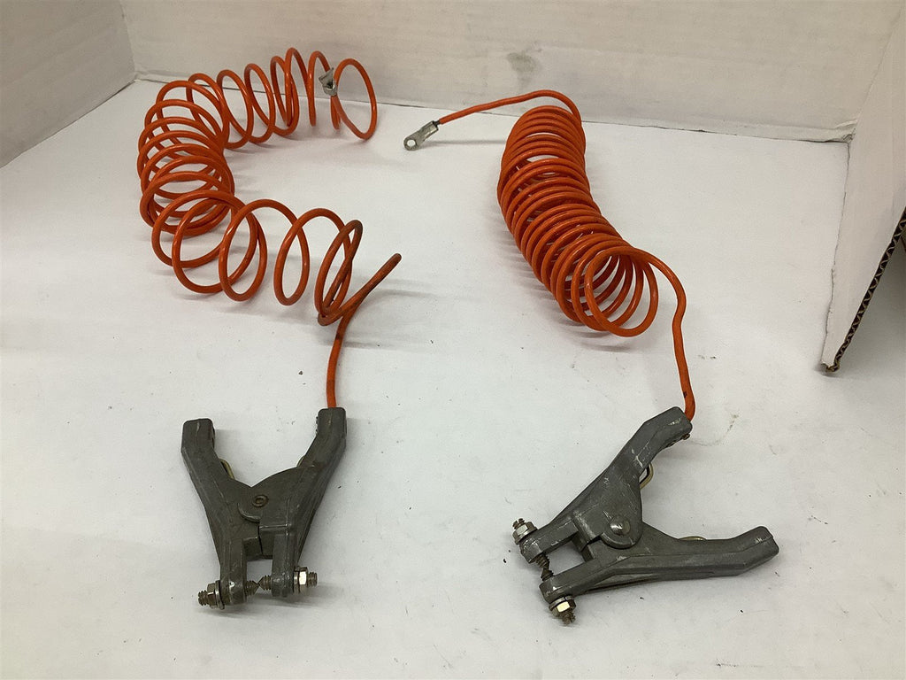 Grainger Coiled Grounding Wire Clamp 10' Lot Of 2 BME Bearings and