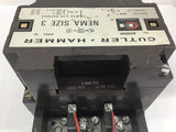 Cutler Hammer A10EN0 Motor Starter Size 3 Series A1 90 AMP 460/575 Volts 50 HP