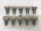 IDEC AL6M White Illuminated Rectangular Push Button Lot Of 20