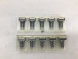 IDEC AL6M White Illuminated Rectangular Push Button Lot Of 20
