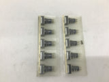 IDEC AL6M White Illuminated Rectangular Push Button Lot Of 20