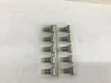IDEC AL6M White Illuminated Rectangular Push Button Lot Of 20