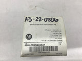 Allen Bradley 800H FRXNQ 24XA7 30 MM Push Pull Device 24 V