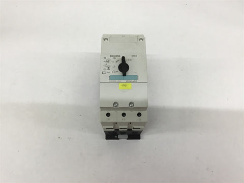 Siemens 3RV1041 4JA10 Motor Protection Circuit Breaker 45-63 A