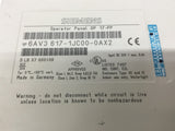 Siemens 6AV36171JC00AX2 Simatic OP 17 Touch Panel