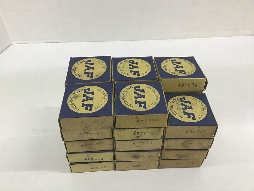 JAF 487603 Retainer Type Ball Bearing Lot OF 29