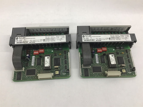 Allen Bradley 1746HSCE SLC 500 High Speed Counter Encoder Series A Lot Of 2