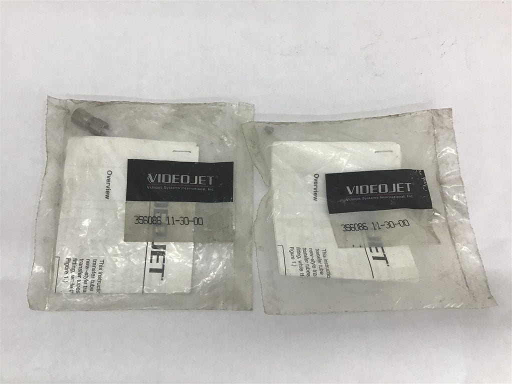 Video Jet 356086 Transfer Tube Lot Of 2