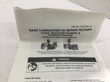 Gast Manufacturing K295 Vacuum Pump Repair Kit