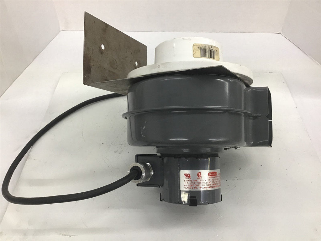 Dayton IC982B Blower 1570 RPM 115 V 50/60 HZ 1/50 HP
