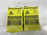 Cherne 270024 Test Ball Plug 2" Lot Of 2