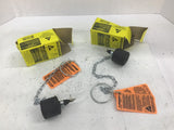 Cherne 270024 Test Ball Plug 2" Lot Of 2