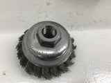 Weiler Performance 3 1/2" Single Row Wire Brush Cup Brush