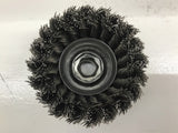 Weiler Performance 3 1/2" Single Row Wire Brush Cup Brush