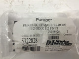 New Age Pureloc 5322828 Compression Fittings Female Elbow