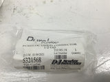 New Age Pureloc 5321568 Union Connector 1/2 OD PFA Compression Fittings Lot Of 6