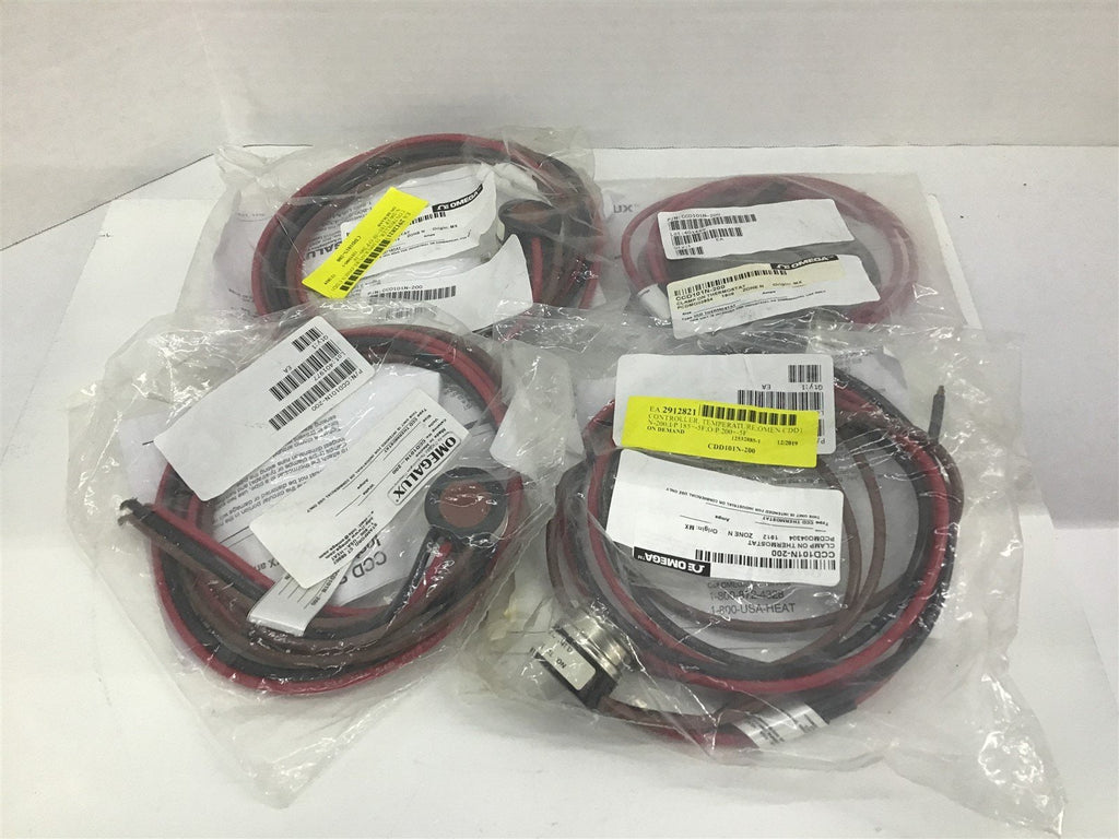 Megalux CCD101N200 Clamp On Thermostat Lot Of 4