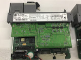 Allen Bradley 1747L542 SLC500 Processor Unit Series C Rev D Lot Of 2