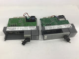 Allen Bradley 1747L542 SLC500 Processor Unit Series C Rev D Lot Of 2