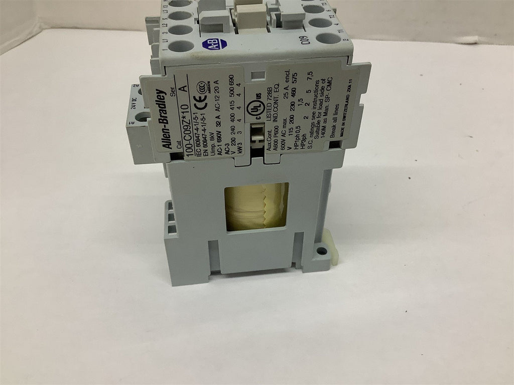 Allen Bradley 100-C09Z*10 Coil Contactor 24VDC