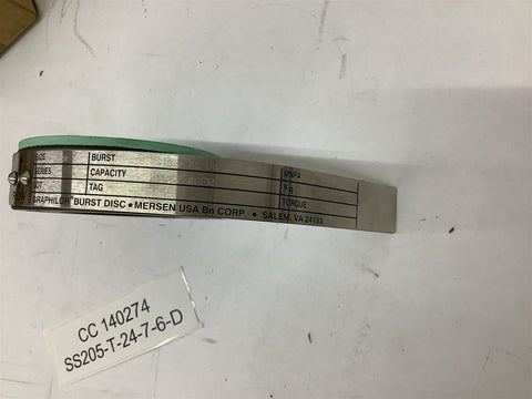 Graphilor Rupture Disk 1-1/2" Lot Of 2 – BME Bearings and Surplus