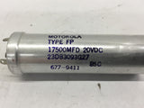 Motorola Type FP 17500MFD Capacitor 20 Vdc