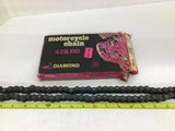 Diamond 428 HD Motorcycle Chain Pitch 1/2 Width 5/16 Pitches 116