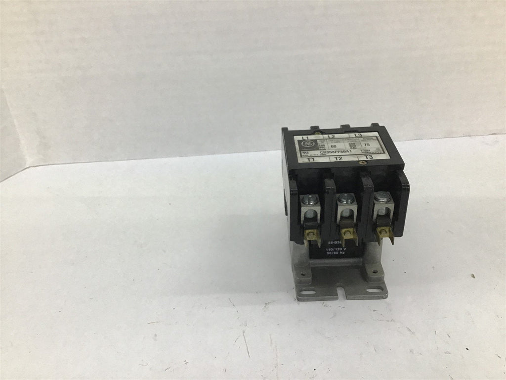 GE CR353FF3BA1 Definite Purpose Contactor 3P 600 Volts 60 Amps