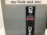GE TH3361 Safety Switch 600 Volts 30 Amp Type 1