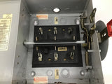 GE TC35321 Double Throw Safety Switch 30 Amp 240 Vac